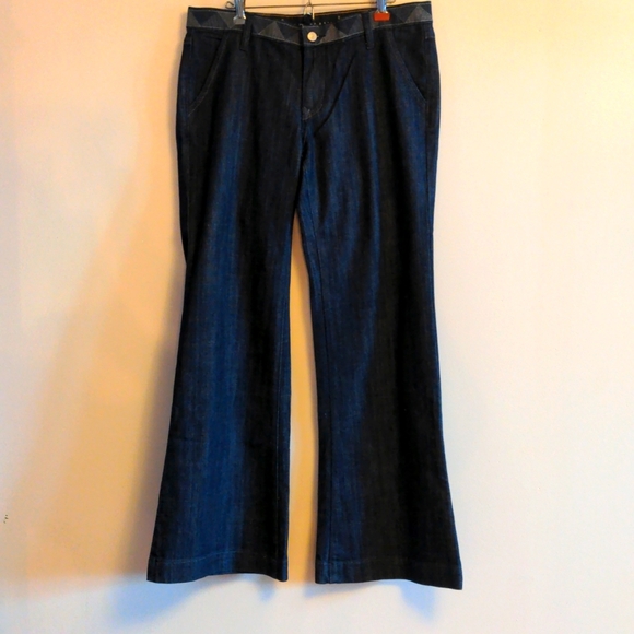 Old Navy Denim - Wide leg jeans dark wash 10 NWOT